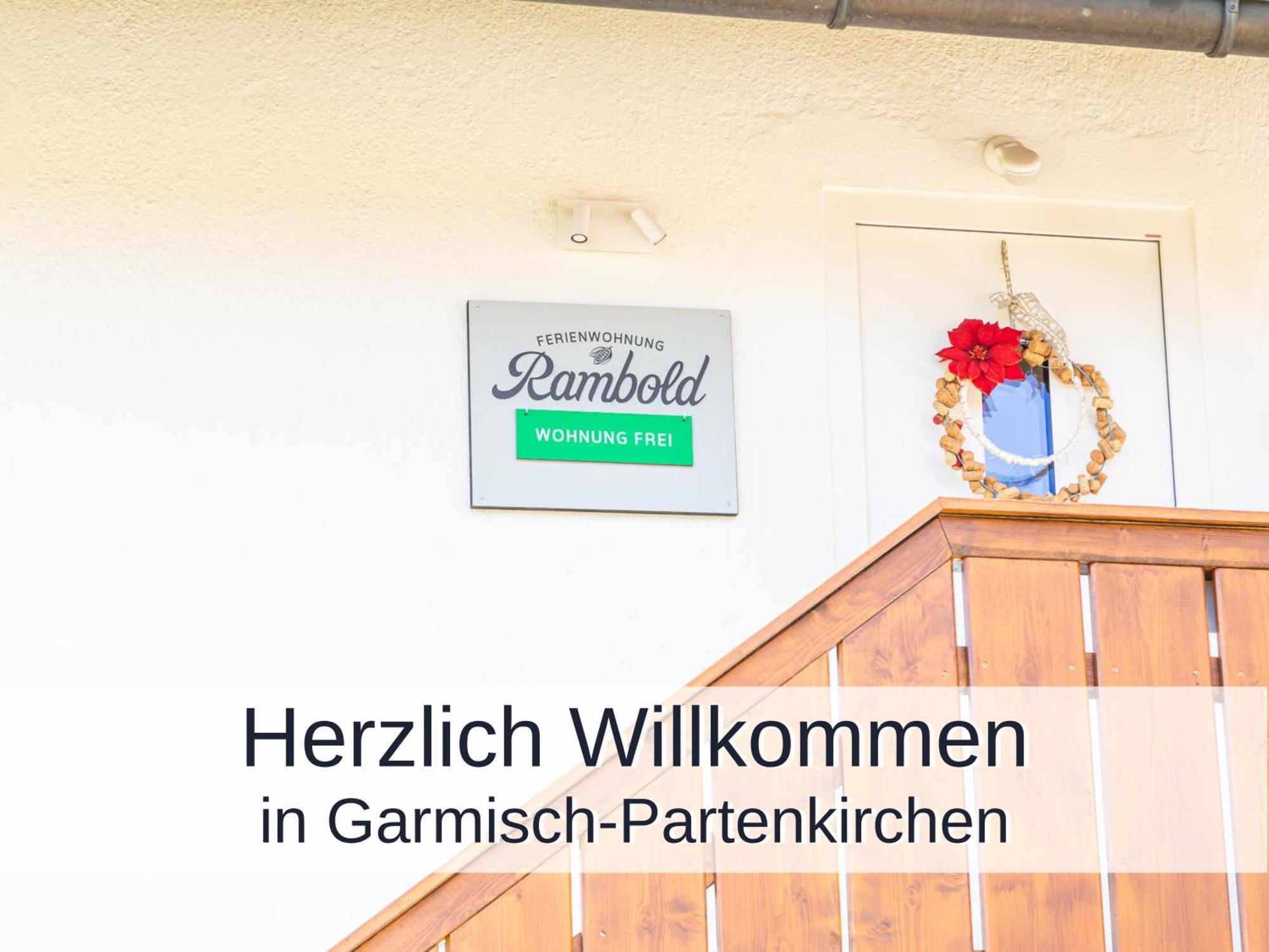 Ferienwohnung Rambold Sonnenterrasse Гармиш-Партенкирхен Екстериор снимка
